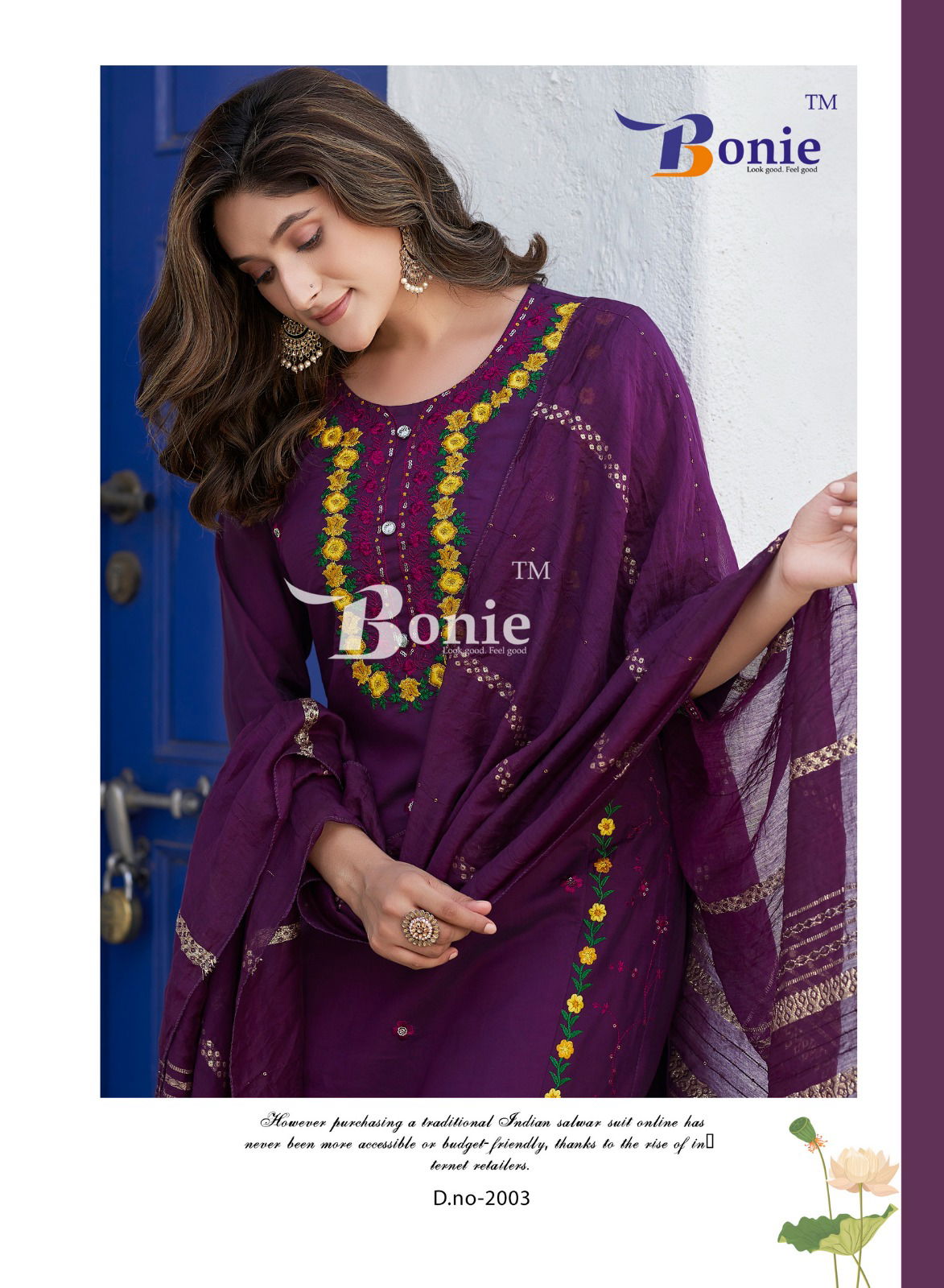 Shikha Vol 2 By Bonie Roman Silk Embroidery Kurti With Bottom Dupatta Wholesalers In Delhi
